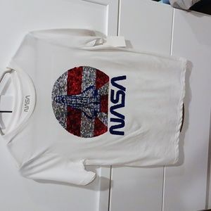 Nasa shirt with sequins